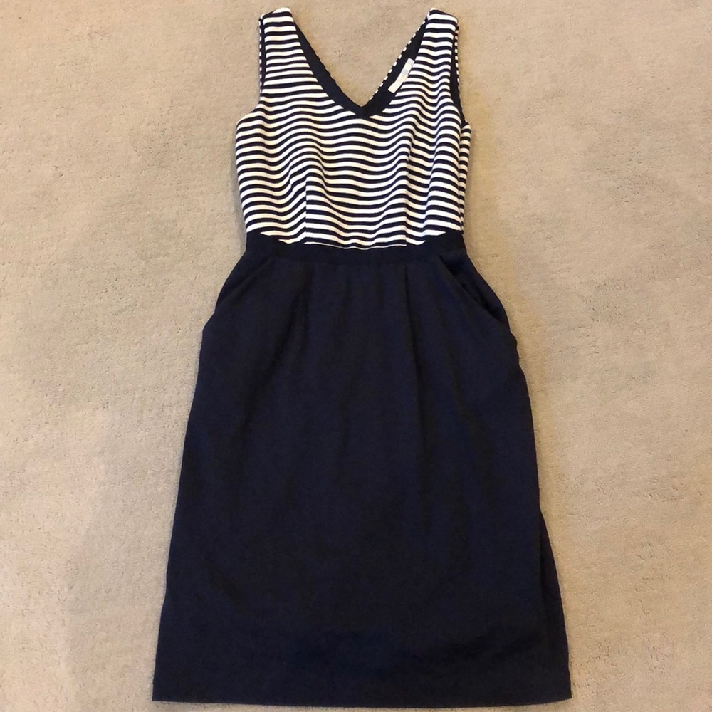 6R Boden dress, ponte fabric